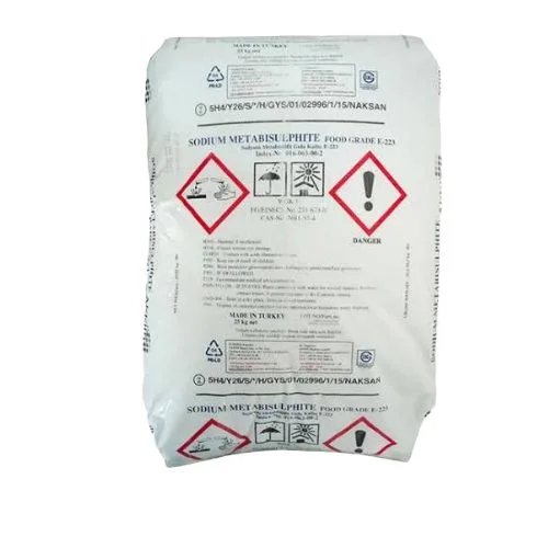 Sodyum Metabisülfit 25kg.